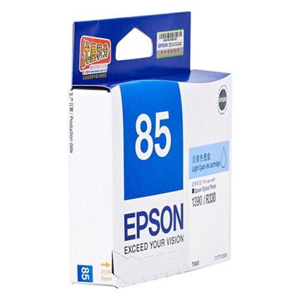 愛普生（EPSON）T0855（C13T122580) 淡青色墨盒